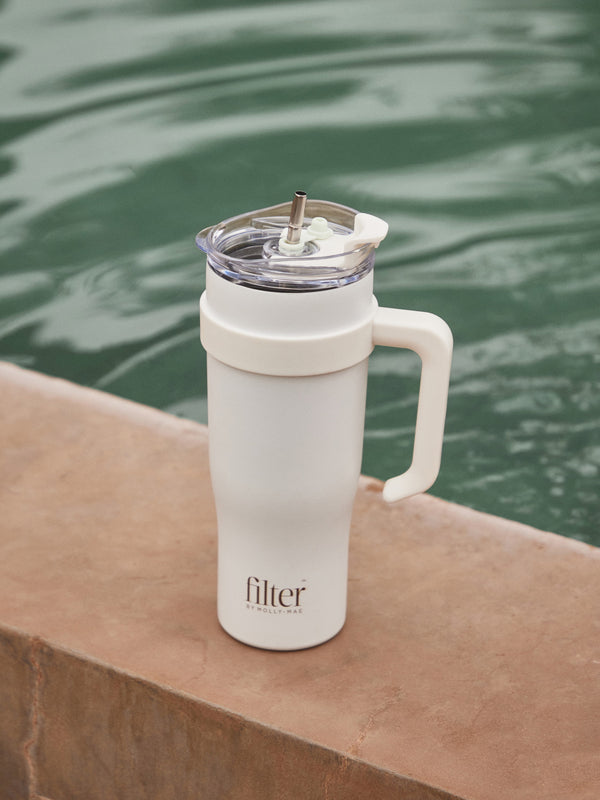 Filter White Flask