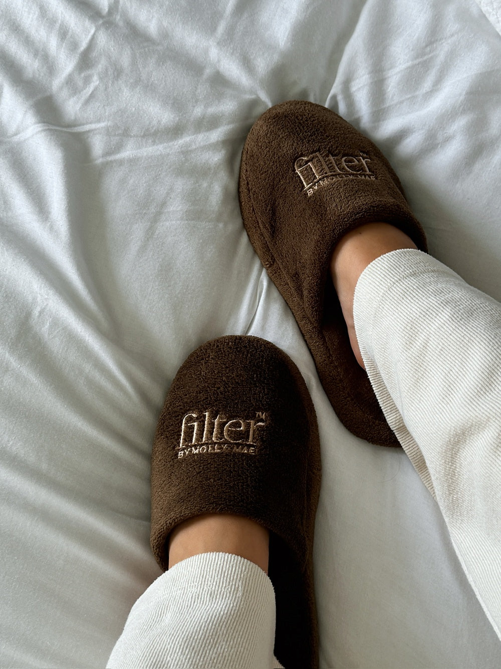 Luxury Brown Slippers